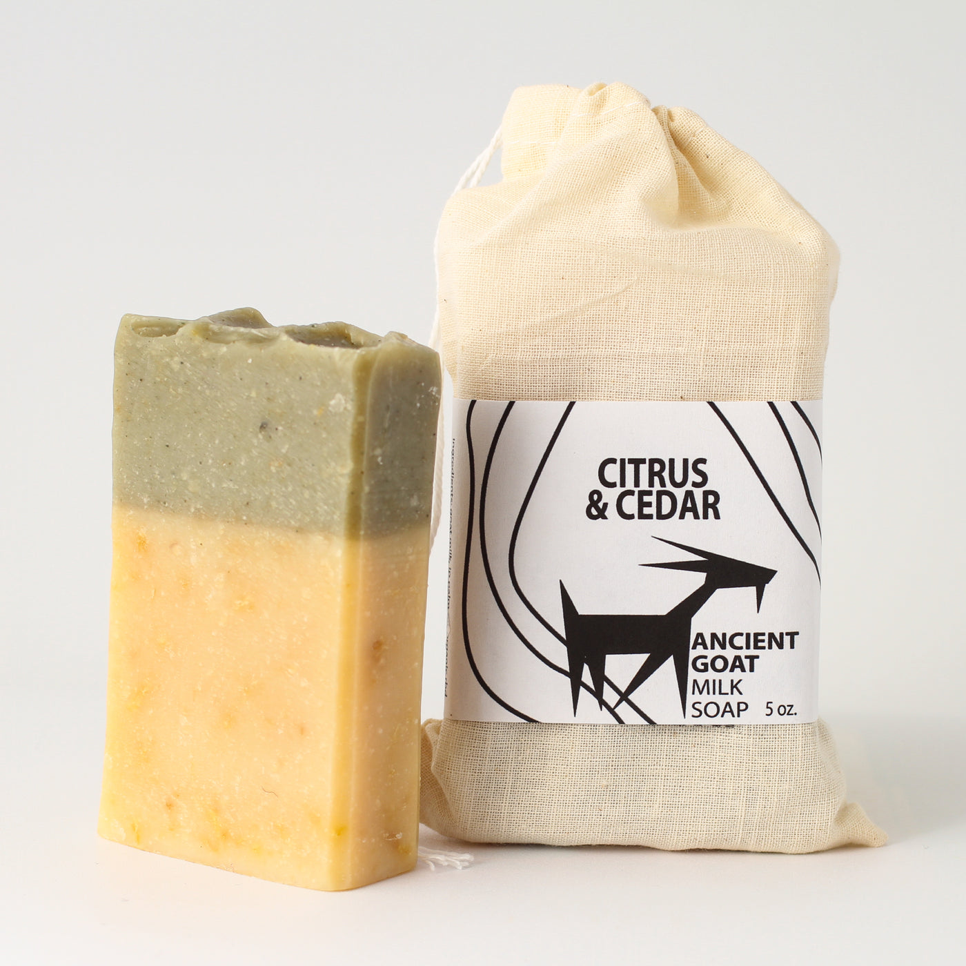 CITRUS & CEDAR GOAT MILK SOAP